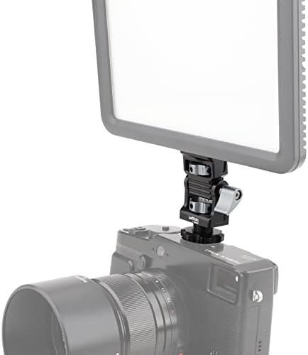 Monitor de campo de campo ajustável suporte do monitor da câmera com adaptador de sapato frio para câmera de monitor de gaiola de