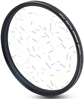 Espelho de desenho colorido de Walnuta 77 mm 82mm filtro de filtro de estrela de estrela do filme widescreen Filt Filter