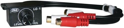 Stinger SI4612 Série 4000 de 12 pés 4000 Profissional 6 canal RCA Interconexts & PAC LC-1 Controlador de nível de amplificador