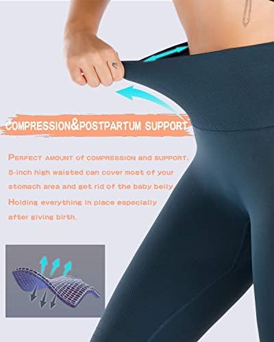 Garota de corrida 5 polegadas de altura da cintura de ioga Leggings Treino de compactação leggings para mulheres calças de ioga