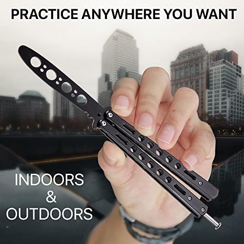 Bom trabalhador Butterfly Trainer - Novo treinador 2023 Balisong - Butterfly Butterfly - Balisong Butterfly Knives Not