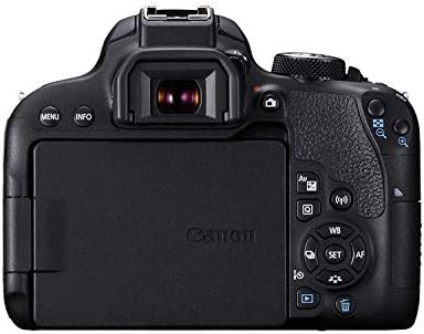 Canon EOS 800D Digital SLR com 18-55 é STM Lens Black