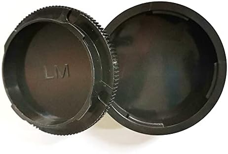 Tampa da lente traseira e tampa do corpo frontal para Leica M8 M9 M10 M11 Câmera com lente de montagem de Mount LM ， Fire Rock Camera Acessórios Tampa da lente para M10 M11