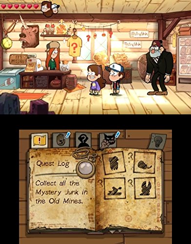 Gravity Falls: Legend of the Gnome Gemulets - Nintendo 3DS Standard Edition