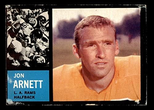 1962 Topps # 78 Jon Arnett Los Angeles Rams Good Rams USC